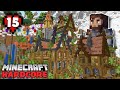 NEW VILLAGER HOUSES & EPIC ENDERMAN FARM!!! - Minecraft 1.18 Hardcore Let's Play - Ep. 15