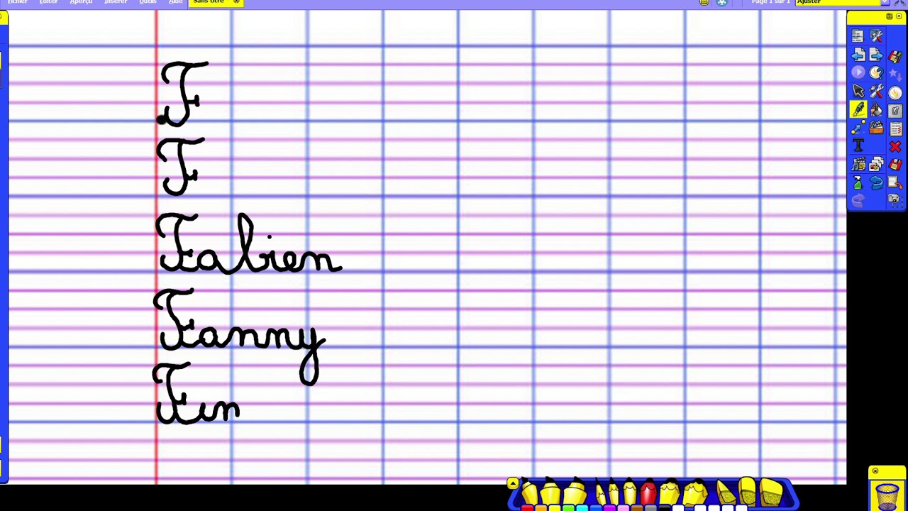 Lettre F - YouTube