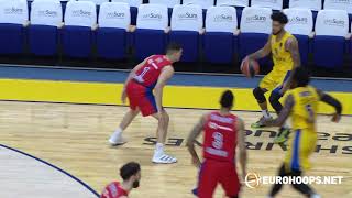 Maccabi Playtika Tel Aviv - Cska Moscow 80-84 Tyler Dorsey 20 Points On 57 3Pt
