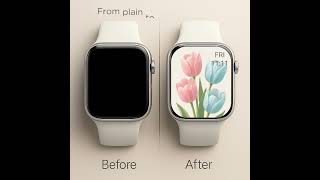 Pastel Tulip Apple Watch Wallpaper 🌷 | Digital Download for All Smartwatches screenshot 5