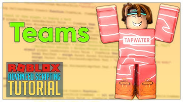 Advanced Roblox Scripting Tutorial #30 - Teams (Beginner to Pro 2020)