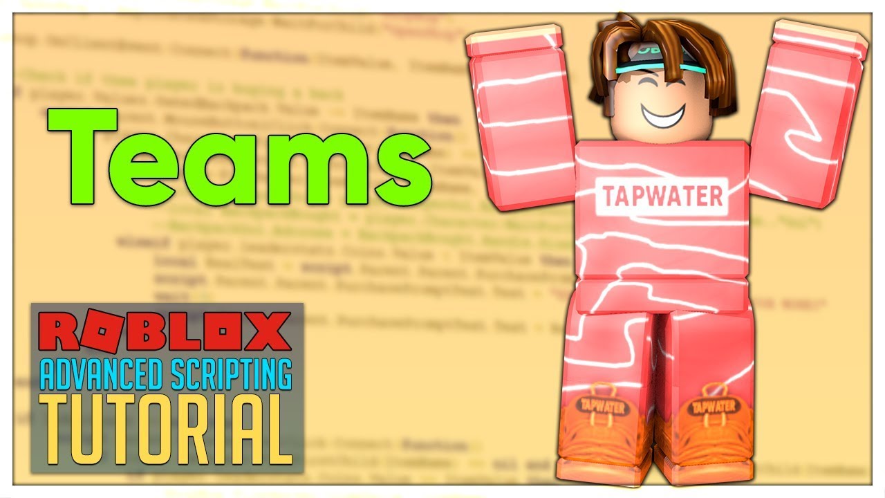 Advanced Roblox Scripting Tutorial 30 Teams Beginner To Pro 2020 Youtube - how do you make teams on roblox