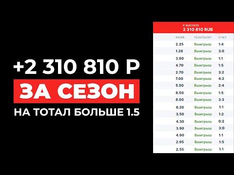✅ 75 ИЗ 77 СТАВОК ЗАШЛО! ЛУЧШАЯ СТРАТЕГИЯ НА ФУТБОЛ | Беспроигрышная стратегия ставок на спорт