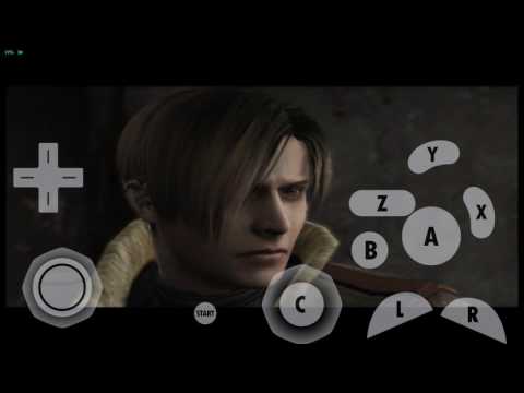 Dolphin. Resident Evil 4 GameCube on Snapdragon 820 (Zuk Z2, Android 7.1)