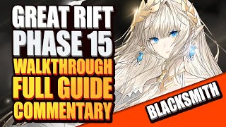 【Guide】Great Rift Phase 15 Blacksmith Altar Full Walkthrough Commentary in King God Castle