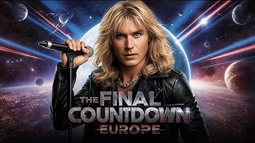 The Final Countdown - Europe (Lyrics Video) - AI Dream Visual