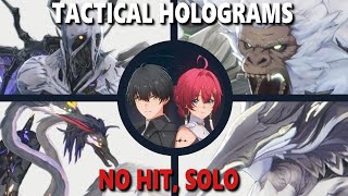 Wuthering Waves - All tactical holograms(cbt2) No hit, Solo