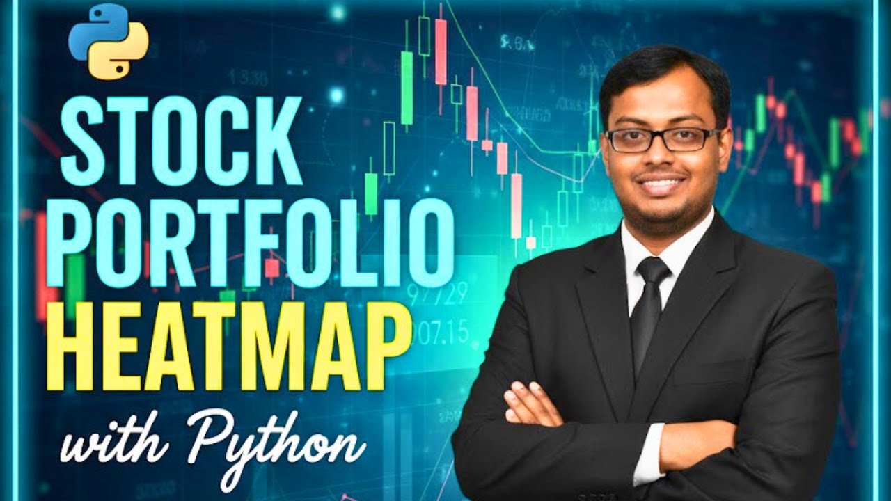 I Built a REAL-TIME Stock Portfolio HEATMAP with Python in 10 Minutes ...