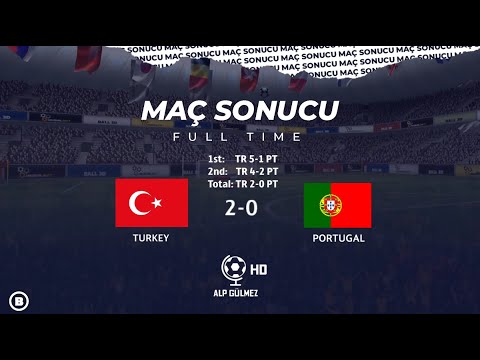 Turkey 2-0 Portugal