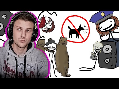 Юни смотрит "Очень странные законы ЧАСТЬ 2 " - Академия Сэма О'Нэллы (Студия Broccoli)