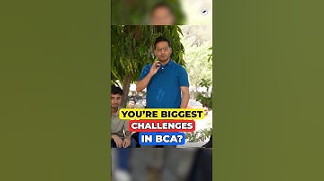 🔥Challenges in BCA Course? BCA 2025 Easy or Hard? BCA Students Interview #shorts #bca #bcacourse