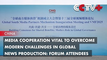 Media Cooperation Vital to Overcome Modern Challenges in Global News Production: Forum Attendees