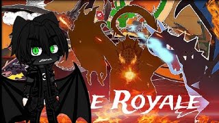 Dragões reagindo Dragon Battle Royale |@DannyDinosaur-e9e