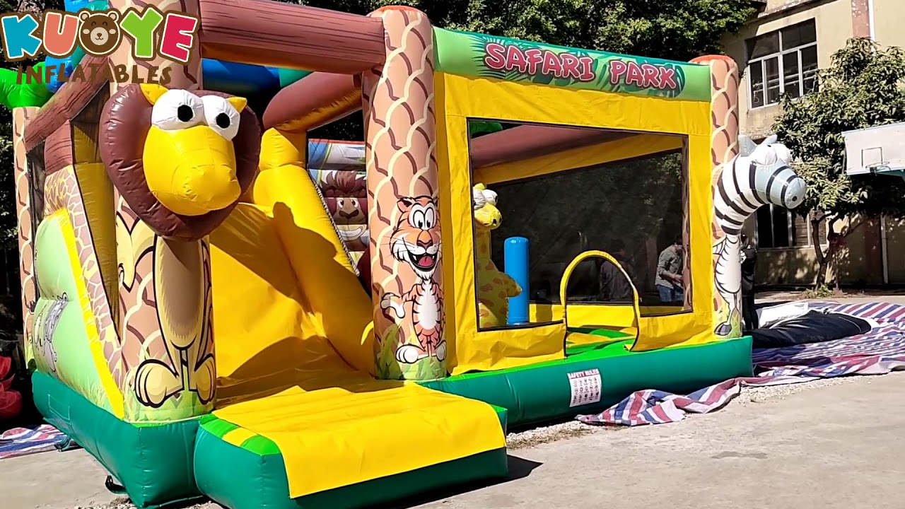 Safari Park Bouncy Castle Manufacturer