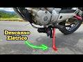 como fazer um descanso ELÉTRICO pra moto