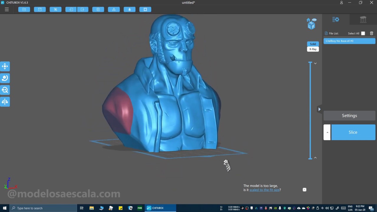 prepare zbrush model for chitubox