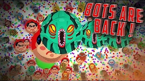 FIRST POPSPLIT WITH A BOT!! BOTS ARE BACK - AGARIO