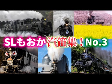 真岡鐵道 SLもおか 汽笛集 ! 第3弾 C1266 C11325 蒸気機関車