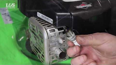 How to Change the Spark Plug on a MB 253.1 T Viking Lawn Mower W/ Briggs 625 Series Engine | L&S