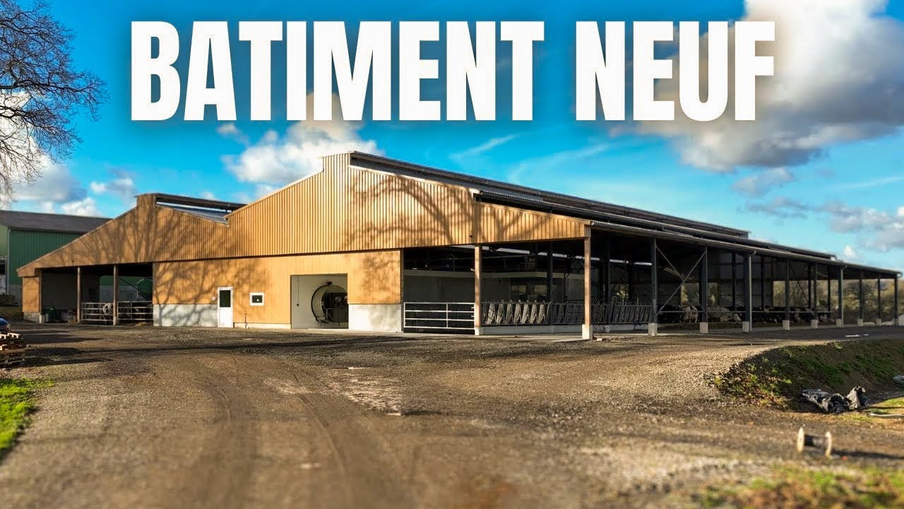 Batiment Neuf / 120 Vaches / 2 Robots 🐮