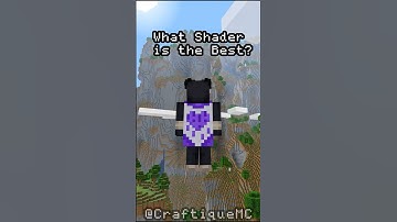 What Shader is the Best? PT. 16 #shorts #minecraft