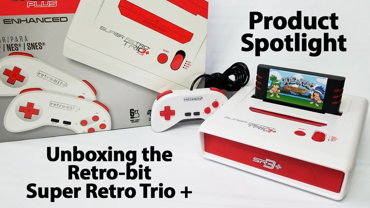Product Spotlight - Retro bit Super Retro Trio + NES, Super NES ...