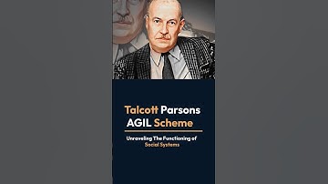AGIL Scheme by Talcott Parsons