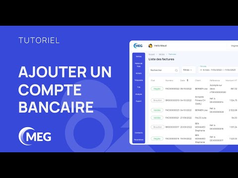 Lire la vidéo : ajouter un compte bancaire
