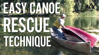 Easy Canoe Rescue Technique | Canoeing Parallel Rescue | Canoe with OSMEtv