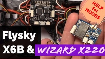 How to Connect FS-X6B to Wizard X220 via i-BUS - Help for Beginners