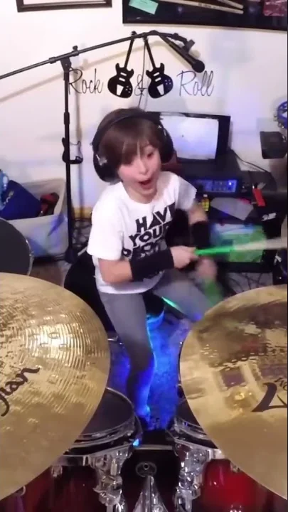 #yourlove #outfield #kid #drummer #viral