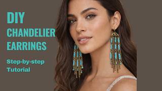 Create Your Own Boho Chandelier Earrings: A Beginner-Friendly Step-by-Step. Jewelry Tutorial