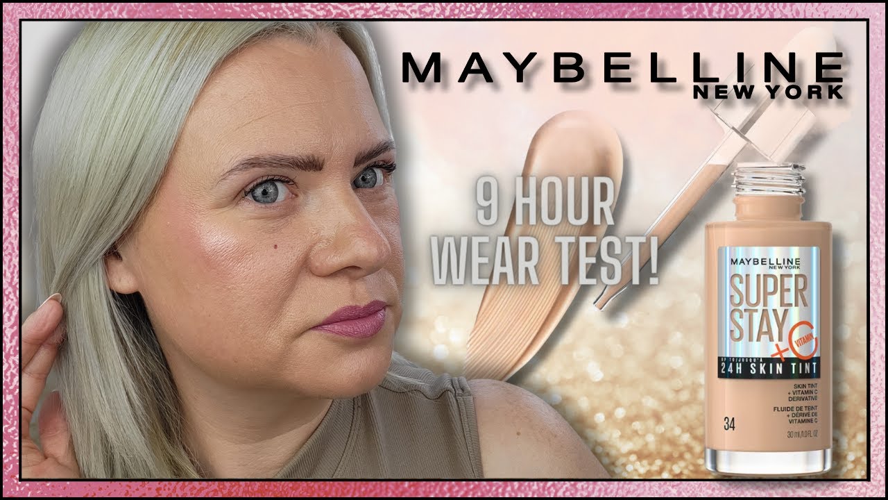 MAYBELLINE SUPER STAY 24H SKIN TINT + VITAMIN C ON Brown ￼SKIN #newmakeup # skintint #maybelline 