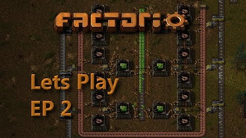 Factorio Ep2 - Red Science & Green Circuits - Lets Play