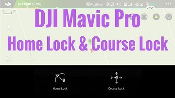 DJI Mavic Pro Intelligent Flight Mode Tutorial: Home Lock & Course Lock