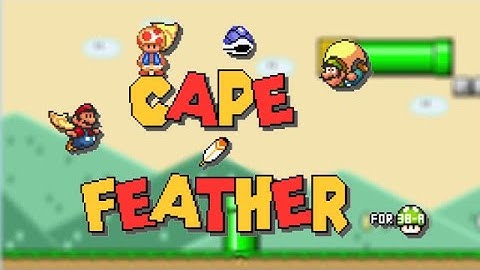 Cape Feather Script in Super Mario Bros. X (SMBX 1.4.5 38A) Made by Slash-18 and HengShao