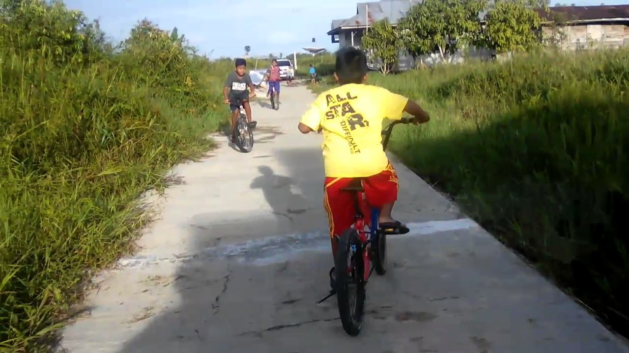 Vidio Lucu Orang Naik Sepeda Tanjung Selor YouTube