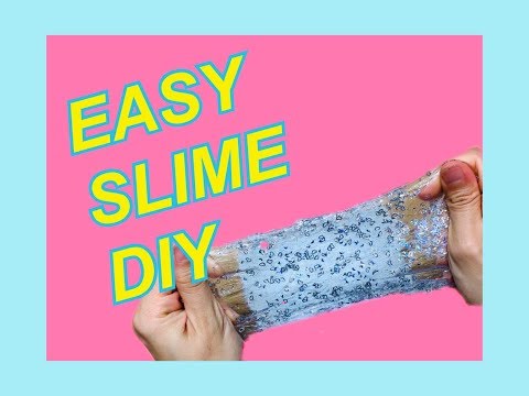Making Daiso Slime | 【Easy】Mixing Slime ASMR | ダイソーの簡単スライム作りキット「手作りきらきらゼリー」
