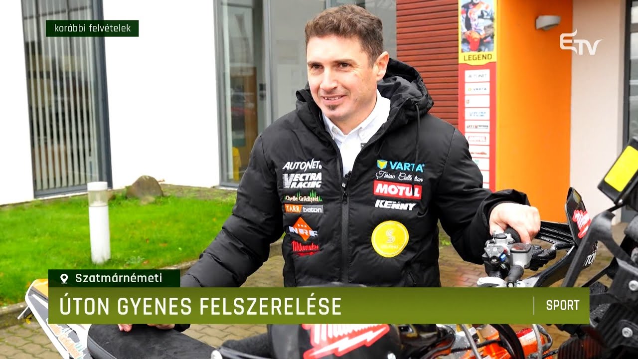 Úton Gyenes felszerelése – Erdély TV