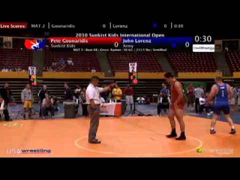 Sunkist Open - Greco - 96kg Semifinals - Pete Goun...