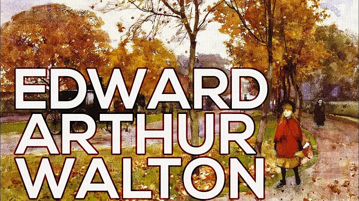 Edward Arthur Walton: A collection of 68 paintings...