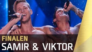 Video voorbeeld van "Samir & Viktor – Bada Nakna | Finalen | Melodifestivalen 2016"