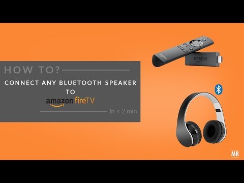 Connect any Bluetooth Speaker to Amazon Fire TV Stick