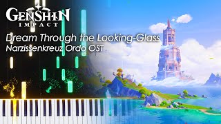 Dream Through the Looking-Glass  「Fontaine OST」- Genshin Impact Piano Tutorial & Sheet Music