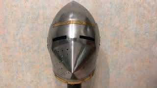 Шлем Хундсгугель Бацинет, Hundsgugel Bascinet Helmet, Nautical NA-36169 Шлем Хундсгугель Бацинет, Hundsgugel Bascinet Helmet, Nautical NA-36169