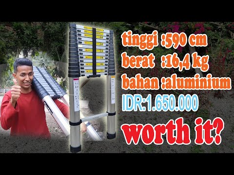 Video: Berapa berat tangga 6 kaki?