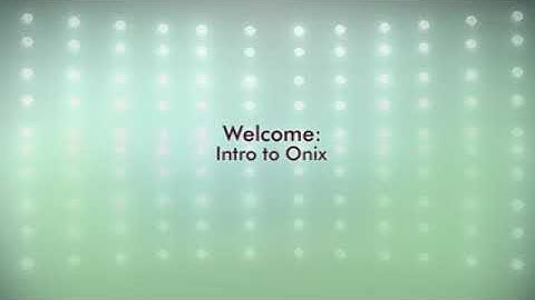 Onix Teaser