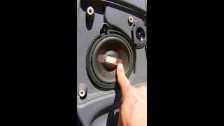 How not to fix a car speaker Resimi