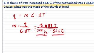 Heat Problems #1