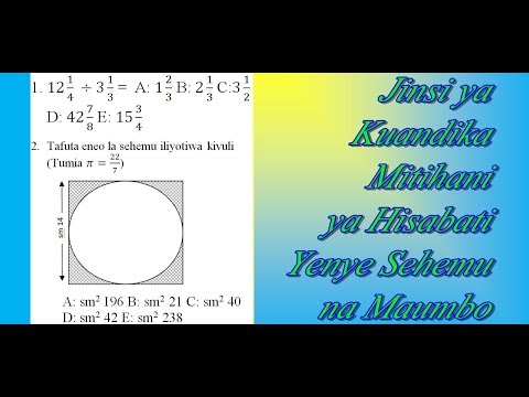 Video: Jinsi Ya Kuandika Equations Kwa Pande Za Pembetatu